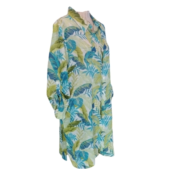 Club Z Collection Sheer Tunic NWOT - Picture 2 of 7